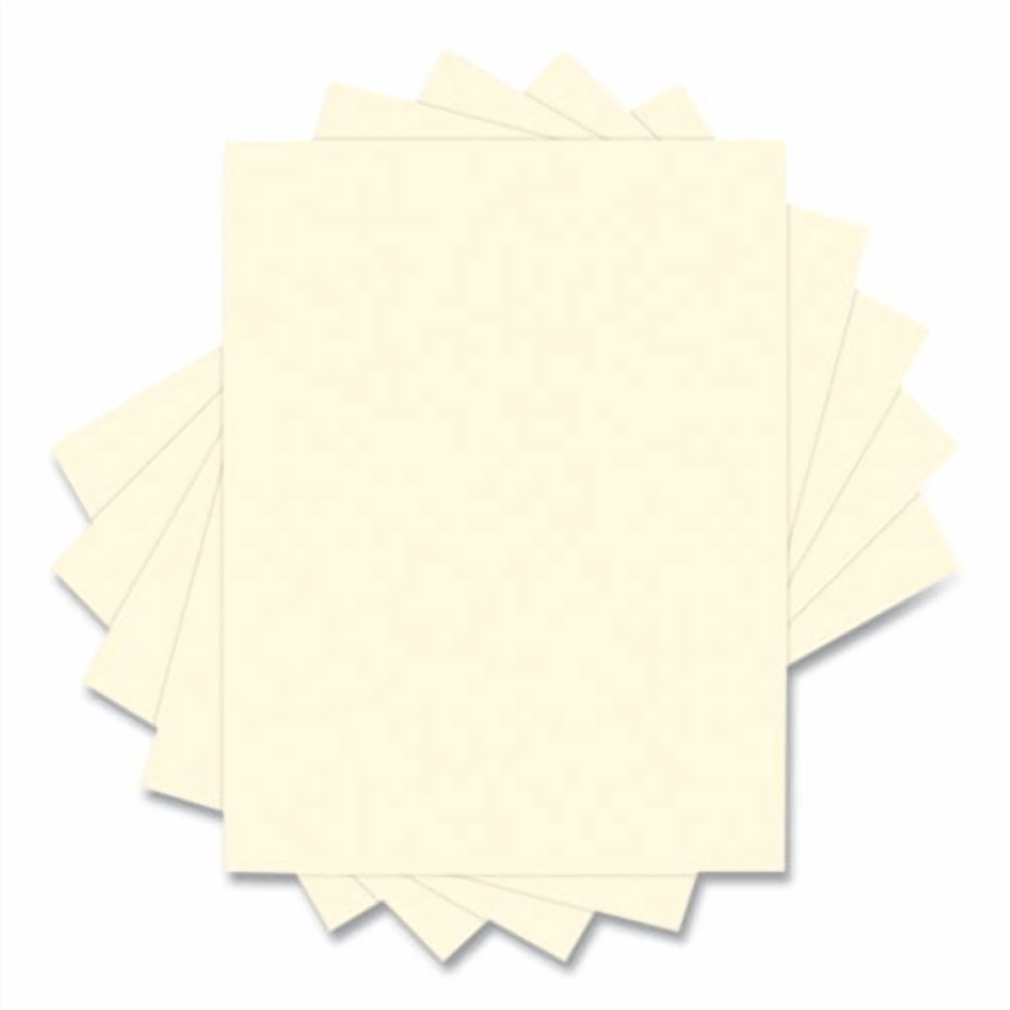 30% Recycled Colored Paper, 20 lb Bond Weight, 8.5 x 11, Ivory, 500/Ream | Bundle of 5