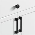thumbnail image 2 of GOOHOCHY 1 par de tiradores de cajón negros, perillas de puerta de aleación de Zinc, manija de gabinete de muebles de aleación, 2 of 7