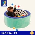 thumbnail image 6 of Battat Hop in Foam Ball Pit with with 65+ Balls and Washable Cover, Toddler and Preschool  Indoor Toy, 6 of 11