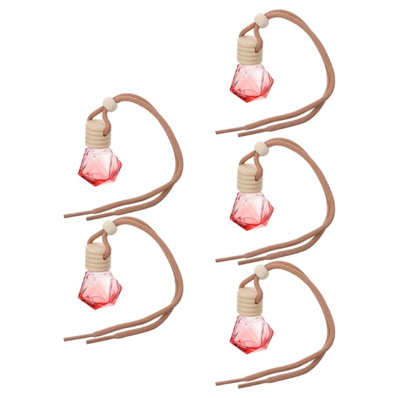 unbranded 5Ud Colgante Decorativo Rojo Para Botella Difusora De Perfume