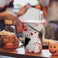 thumbnail image 4 of Wadada Blood Print Halloween Party Plastic Cups, Set of 10, 10 oz Halloween Disposable Cups, Halloween Party Supplies and Drinking Decorations, For Juice, Soda, Punch, and More, 4 of 5