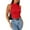 Red, variant on Mock Neck Tank Tops for Women Sleeveless Turtleneck Women Tank Tops Slim Fit Ribbed Basic Tank Top for Women Sleeveless Tank Tops Slim Fit Stretchy Layer Tee Shirts Black