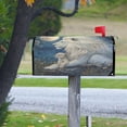 thumbnail image 6 of WOBOGO White Maned Lion Mailbox Cover Magnetic for Garden Yard Home Decor Standard Size 20.7×18.03in, 6 of 9