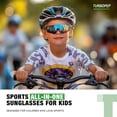 thumbnail image 2 of Gafas de sol polarizadas TURBOPEP para niños de 3 a 12 años, paquete de 3, 2 of 6