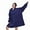 Navy, variant on REDESS Wearable Blanket Hoodie, Oversized Blanket Hoodie Sweatshirt for Adults Women Men