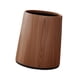 thumbnail image 5 of Cubo de basura doméstico sin tapa Cubo de basura de moda Cesto de basura Cesto de papel para S marrón, 5 of 9