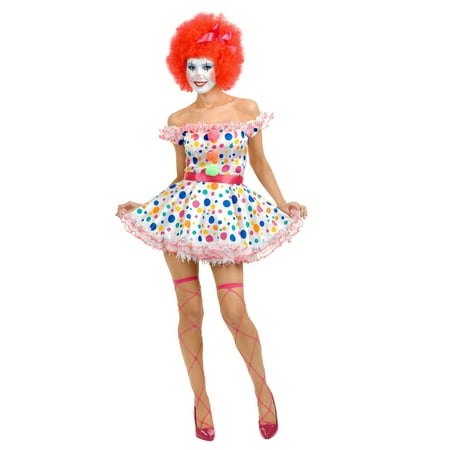Halloween Women's Clownin Around Adult Costume