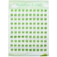 thumbnail image 1 of Homemaxs Early Education Wall Chart Number 1-100 Kids Learning Poster, 1 of 9