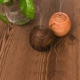 thumbnail image 3 of 500ML Mini Humidifier Ultrasonic Diffuser Wood Grain Aromatherapy Oils Humidifier Aroma Lamp LED with 7 Colors Free SPA for Yoga Bedroom Office, 3 of 4