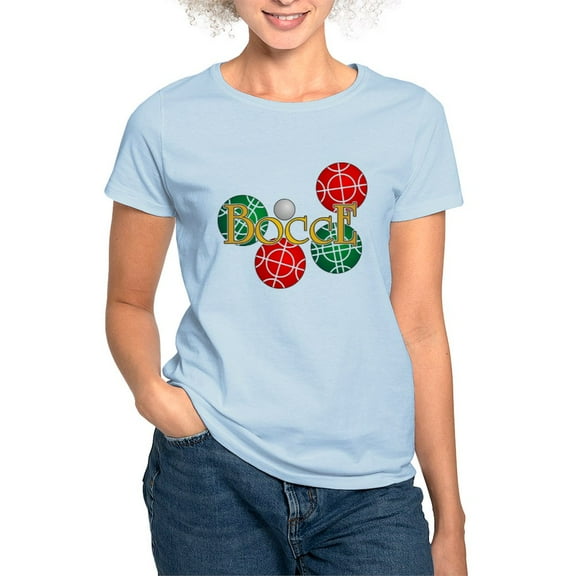 CafePress - Bocce Women's Light T Shirt - Women's Classic T-Shirt