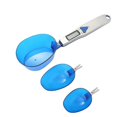 thumbnail image 1 of LLC Electronic Digital Kitchen Spoon Scale with 3 Detachable Weighing Spoons - 500g/0.1g, Blue, 1 of 4