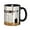 Black, variant on Colorful Painting Coffee Mug Fun Custom Ceramic Mugs 11oz Black