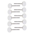 thumbnail image 1 of 3x5 Paris Sliver Blank Ear Stud Pin Pendientes Almohadilla Plana DIY Joyería 4MM 3 piezas Sunnimix Pendiente Stud Pin DIY, 1 of 8