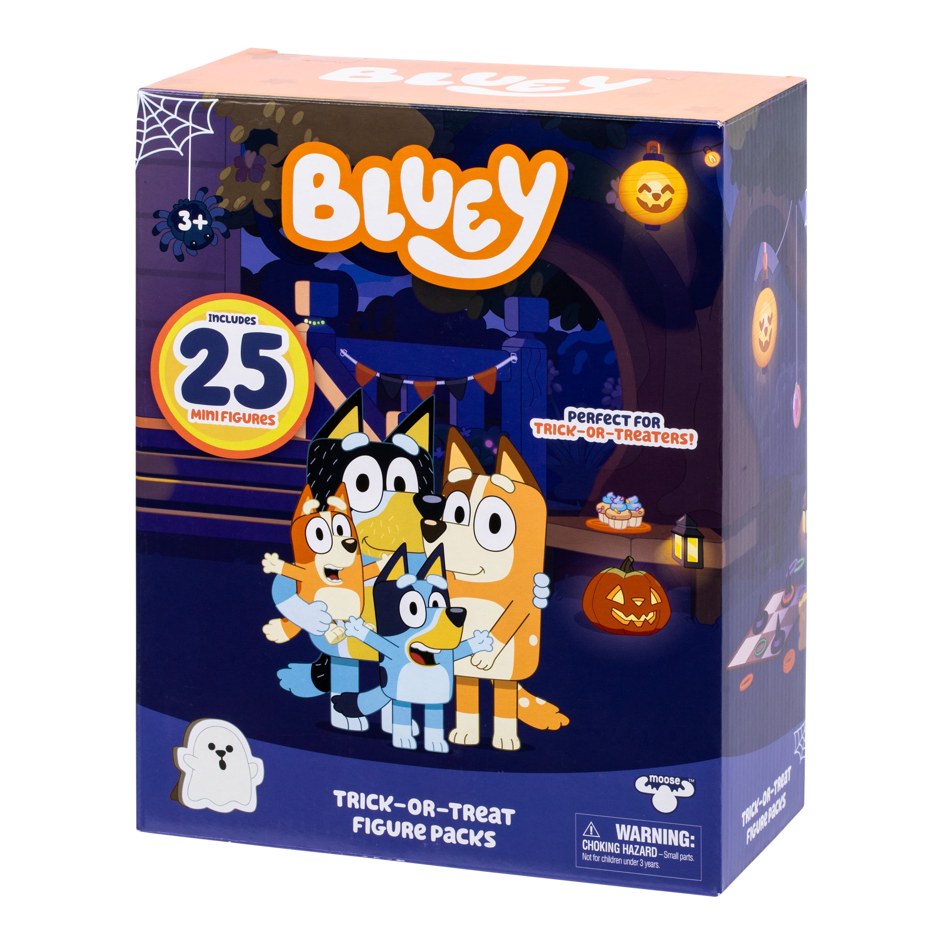 Bluey Mini Figure Multi-pack, Contains 25 Individually Bagged 1 inch Bluey Mini Figures, Perfect for Bluey Fans! Ages 3+, Walmart Exclusive