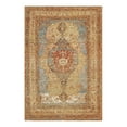 thumbnail image 2 of Unique Loom Outdoor Traditional Collection Area Rug - Temple (4' 1" x 6' 1" Rectangle Blue and Light Brown/Brown), 2 of 11