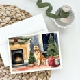 thumbnail image 2 of Golden Retriever Christmas Greeting Cards and Envelopes Pack of 8 7 in x 5 in, 2 of 3