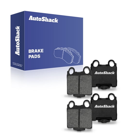 AutoShack Rear Premium Ceramic Brake Pad Set for Lexus, SC430 2002-2010 GS300 1998-2005 IS300 2001-2005 GS400 1998-2000, RWD L6 3.0L V8 4.0L 4.3L