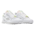 thumbnail image 3 of Tenis Reebok Mujer Dama Classic Leather Blanco Gris Casual blanco 4 MX, 3 of 6