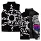 thumbnail image 4 of Chalecos de invierno para hombre, chaleco con cremallera y cuello alto, chaquetas para hombre, chaleco con estampado de estatuas, ropa para hombre 2024, abrigos sin mangas resistentes al viento y al f, 4 of 5