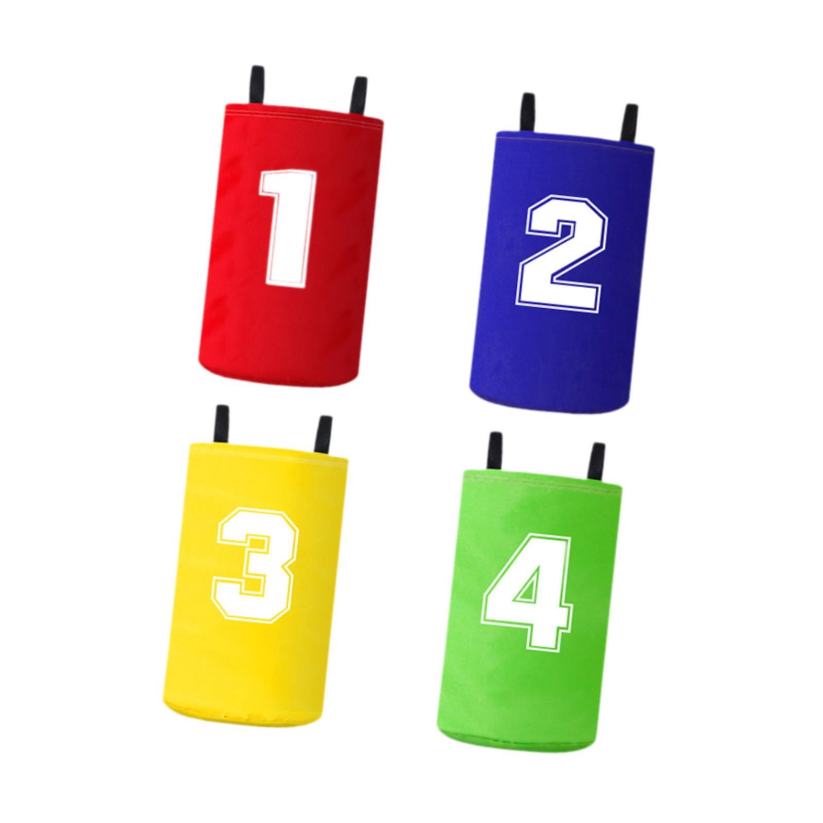 balikha 4Pcs Children Jumping Bag Sports Day Games Sack Race Games Party Favors Jumping Bag Outdoor Games for Carnival Easter