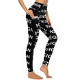 Add Design Customized Leggings Sexy Custom Made Your Image High Waist