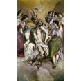 thumbnail image 2 of Greco, El 15x24 White Modern Wood Framed Museum Art Print Titled - Trinity, 2 of 4