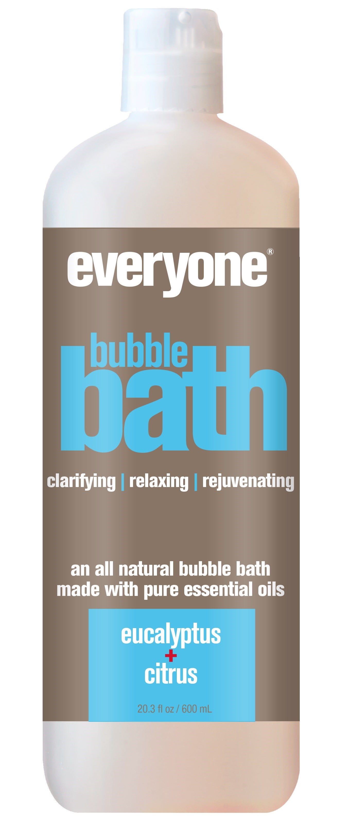Everyone Natural Bubble Bath Eucalyptus & Citrus (20 oz.)