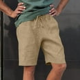 thumbnail image 2 of adviicd Black Jean Shorts Men's Survivor Belted Cargo Short-Reg and Big Mens Shorts, 2 of 5