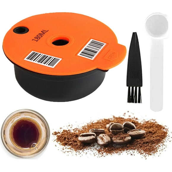 Dosettes de Café, Filtre à Café Réutilisable, capsules de Café Rechargeables pour Bosch-s Compatibles avec les machines Tassimo