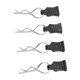 thumbnail image 1 of Clips De Pasador R Para Coche RC, Usables De Alta Resistencia, 4 Piezas, Piezas De Actualización De Fijación Estable Universal, Clips De Carcasa De Cuerpo RC De Repuesto Para, 1 of 7