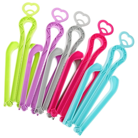 IBASETOY 5Pcs Folding Boot Shaper in Assorted Colors for Tall and Mid Length Boots