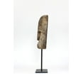 thumbnail image 3 of Wooden Primitive Tribal Timor Ancestral Mask with Head Carving on Stand Statue Hand Carved Sculpture Handmade Figurine Gift Home Decor Accent Handcrafted Decoration, 3 of 5