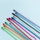 thumbnail image 5 of Cadena de cuentas de bolas,Conector de cadena de cuentas de bolas de metal 2 mm Manualidades de bricolaje,Cadenas para hacer joyería Cadena de bolas de 10 cm colorida,Llavero Llavero Etiqueta, 5 of 8