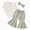 H1754-Light Green, variant on TOWED22 Infant Girl Clothes 3 Pcs Long Sleeve Crew Neck Romper Bodysuit Pants Headband Fall Winter Outfits Jumpsuit Set(Light Green,18-24 M)