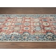 thumbnail image 4 of Abani Savoy Collection Vintage 5'3" x 7'6" Blue Cream Vintage Small Medallions Area Rug, 4 of 5