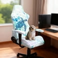 thumbnail image 2 of TSOVTHRID Sea Turtle Paint Splatter White Print Gaming Chair Slipcover with Armrest Covers 4 PCS Rotating Armchair Covers Stretch Seat Chair Cover for Computer Racing Gamer Chair, 2 of 7
