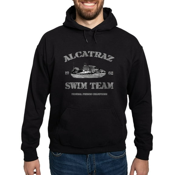 CafePress - ALCATRAZ SWIM TEAM Hoodie - Pullover Hoodie, Classic, Comfortable Hooded Sweatshirt