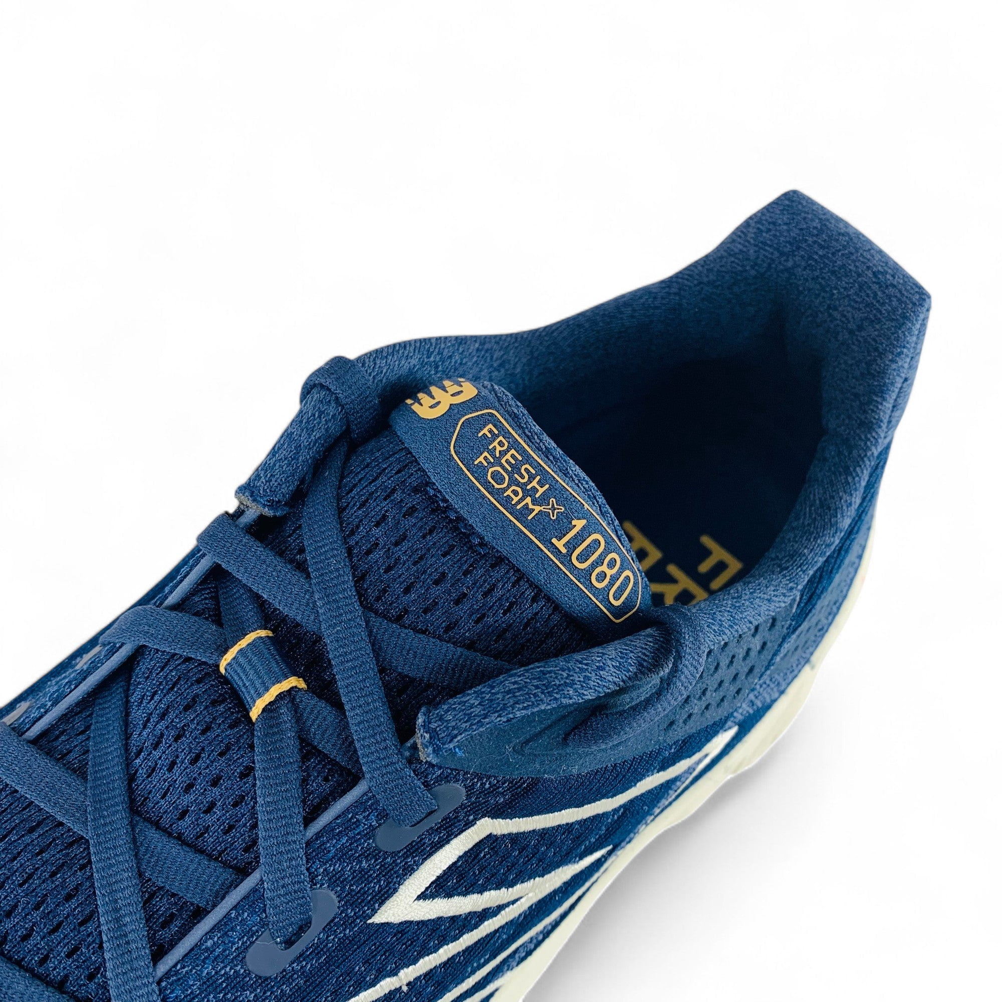 USED New Balance Men’s Fresh Foam X 1080v13 Running Shoes Navy Size 9M New Balance Mens Fresh Foam X 1080 V13, Marathon edition is  main image 2