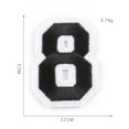 thumbnail image 5 of ifundom Black Embroidery Patch Special Accessory for Decoration 20Pcs, 5 of 6