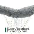 thumbnail image 5 of FRABE Non Slip Bathroom Rug with Rubber Backing, Ultra Absorbent Quick Dry Microfiber Bath Mat, Machine Washable, Light Grey, 24"x43", 5 of 11