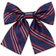 thumbnail image 5 of Corbata masculina con cuello de flores para estudiantes femeninas, a juego con uniforme universitario, estilo a rayas, a cuadros, con cremallera y lazo sin nudos, 5 of 5