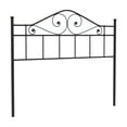 thumbnail image 4 of Hillsdale Furniture Harrison Textured Black Metal Scroll Full/Queen Headboard, 4 of 9