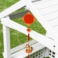 thumbnail image 5 of Outdoor Playhouse with Door, SEGMART Wooden Playhouse with Floor for Outdoor, Kids Playhouse with Bench for Kids Ages 3+, Toddler Play House for Outdoor Garden, Lawn, Patio, Yard, 5 of 5