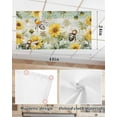 thumbnail image 7 of Fluorescent Light Covers for Ceiling Lights 3 Pack, Sunflower Bee Magnetic Ceiling Light Covers 2x4ft for Classroom Office School, Vintage Summer Botanical Farmhouse Overhead Drop Ceiling Light Shade, 7 of 7