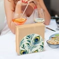 thumbnail image 3 of Yayeee Napkin Holder for Table Kitchen Paper Tissue Organization, Peacock Feather, 3 of 8