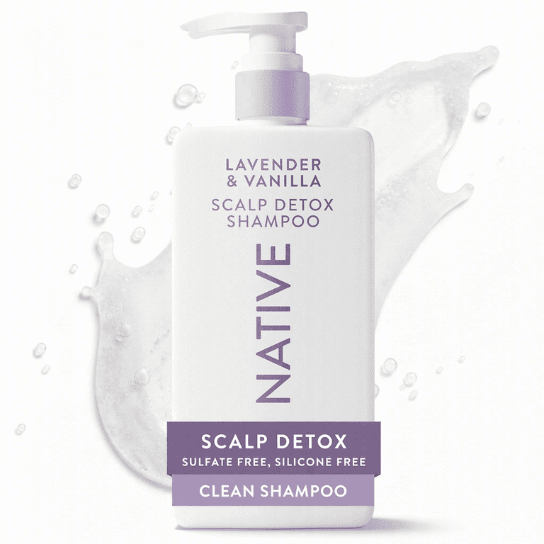 Native Scalp Detox Shampoo, Lavender Cloud & Vanilla photo 1