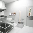 thumbnail image 7 of GRIDMANN 19" x 22" x 12" NSF Commercial Stainless Steel Floor Mop Sink with Backsplash, 7 of 7