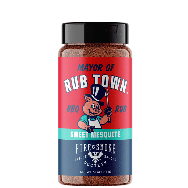 Fire and Smoke Society Mayor of Rub Town BBQ Seasoning Blend 7.6 Ounce