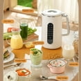 thumbnail image 3 of Nut Milk Maker, Stainless Steel Lined Almond Milk Maker, Smart Touch Control Homemade Nut Milk Machine, Soy Milk Maker with 1.2L Hot Drink Capacity, 1.5L Cold Drink Capacity, 3 of 7