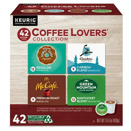 Keurig - Coffee Lovers Collection K-Cup Pods (42-Pack)